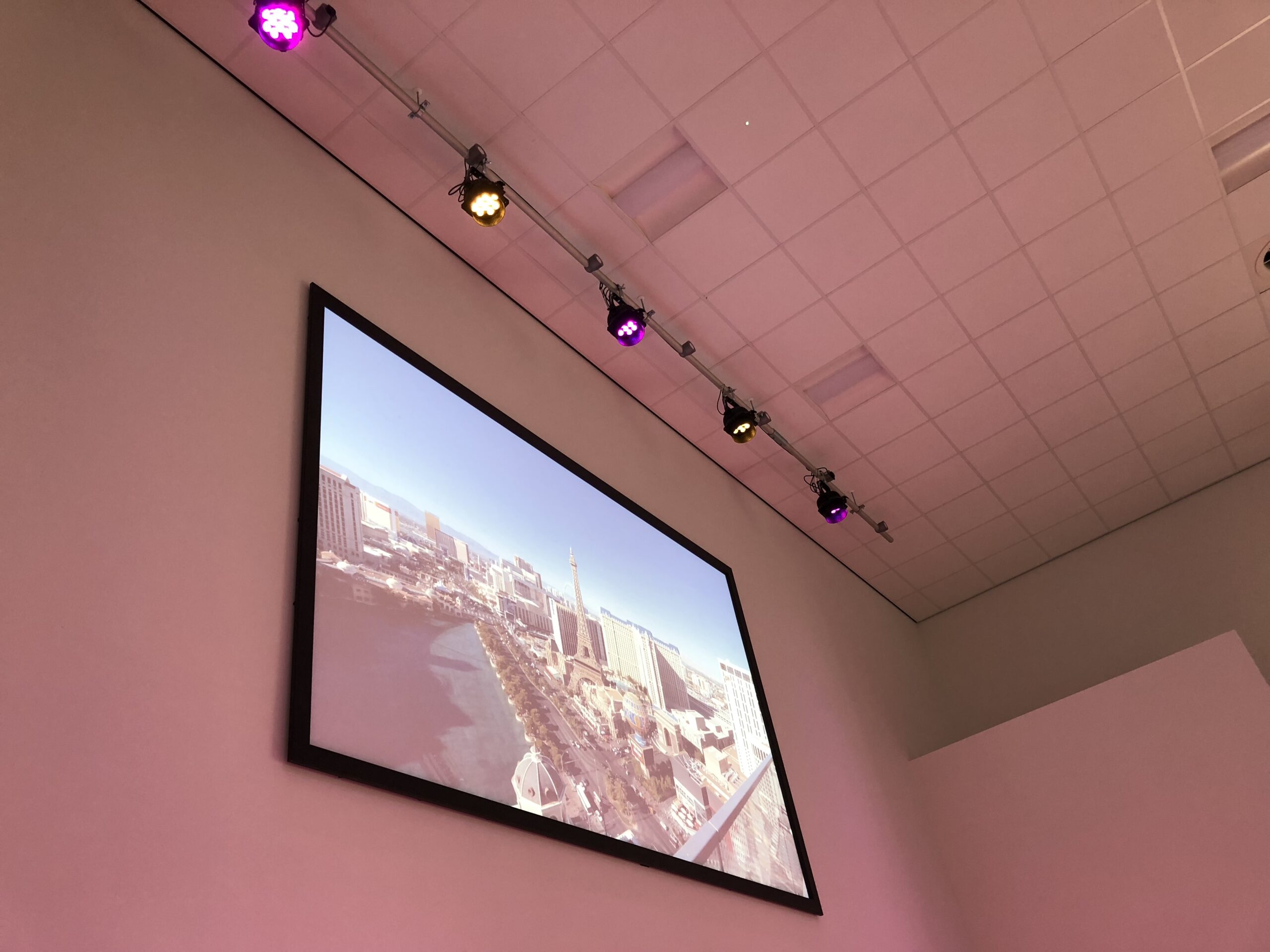 Stage lighting installation by CAV Solutions