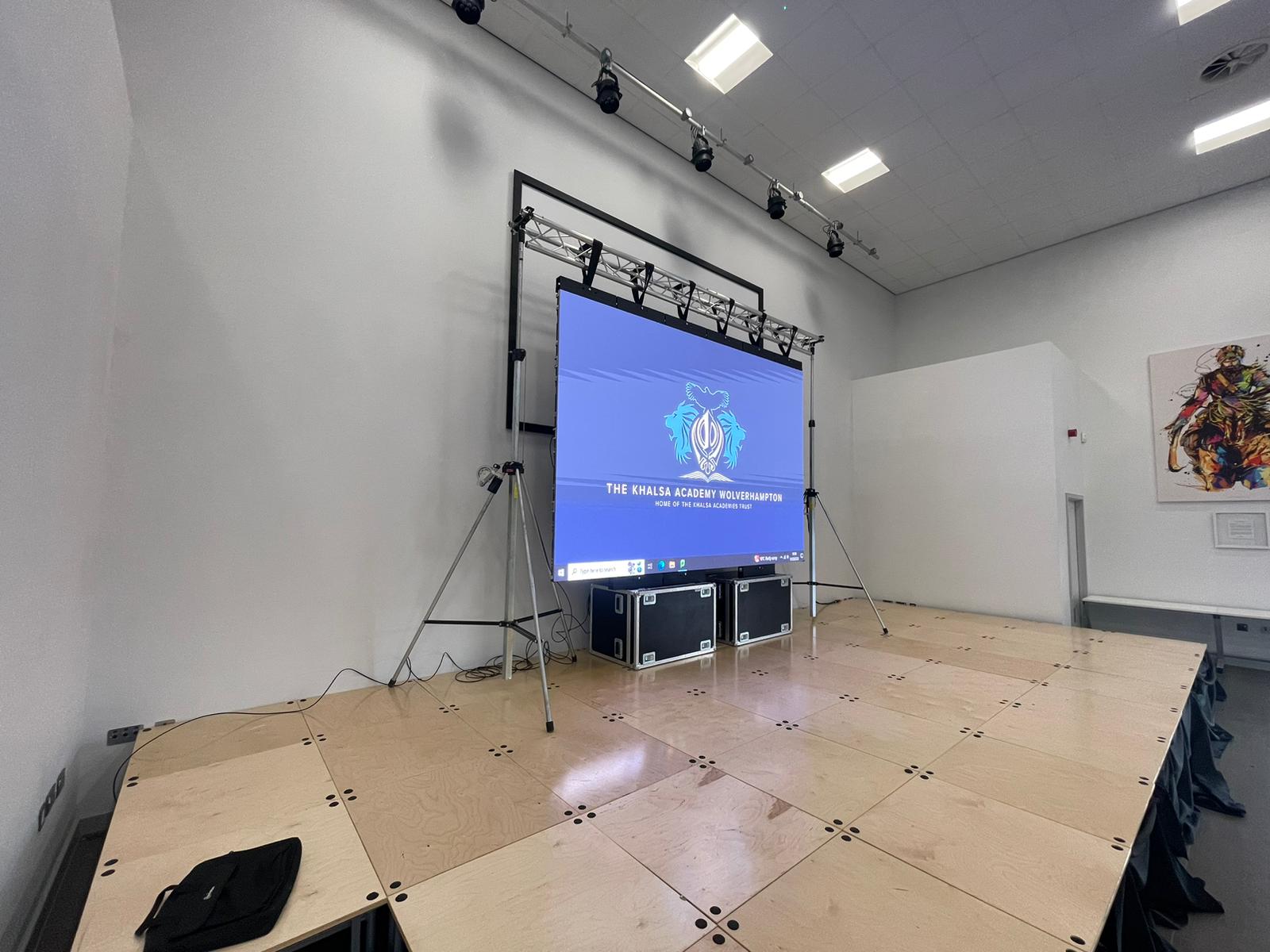 AV equipment hire installation detail 4
